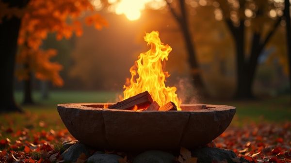 Un brasero d'extérieur pour des moments inoubliables